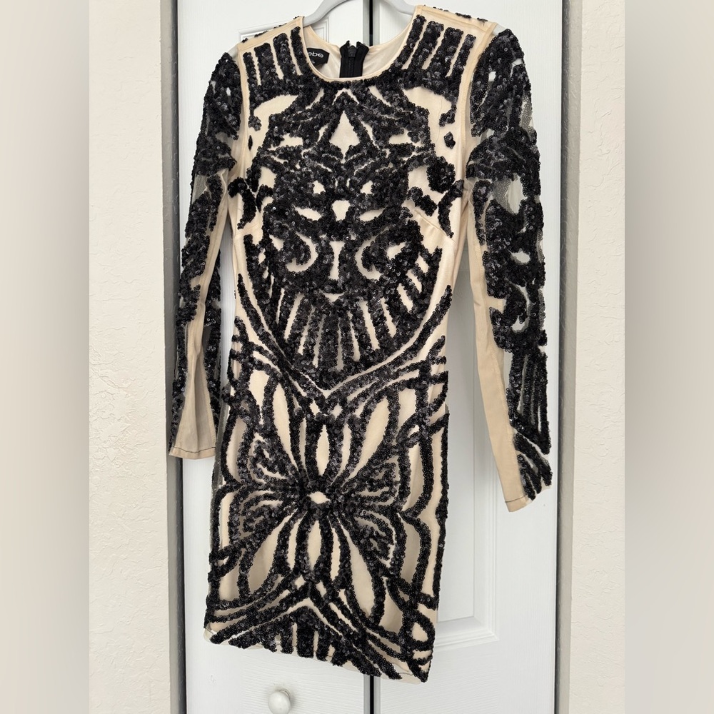 Bebe Sequin Dress